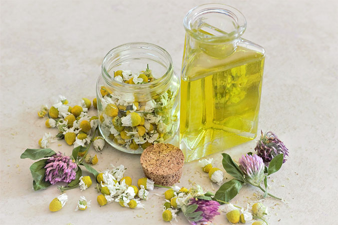 You can enjoy the health benefits of chamomile via infused oil (The Grow Network)