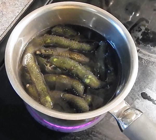 Cooking velvet beans