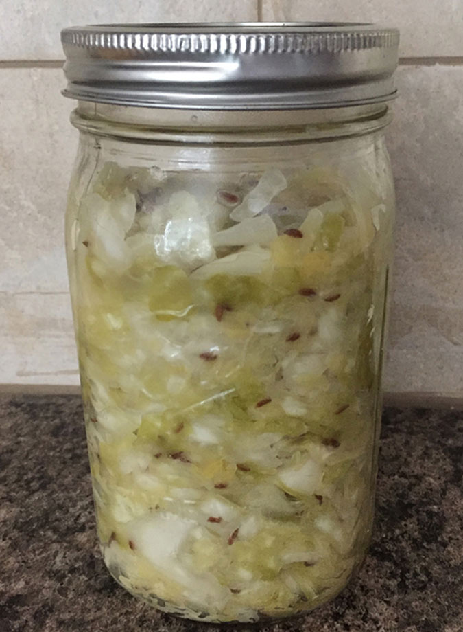 Your homemade fermented sauerkraut is ready when you say it is! (The Grow Network)