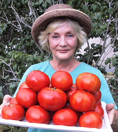 Leslie Doyle, Tomato-growing tips from the experts
