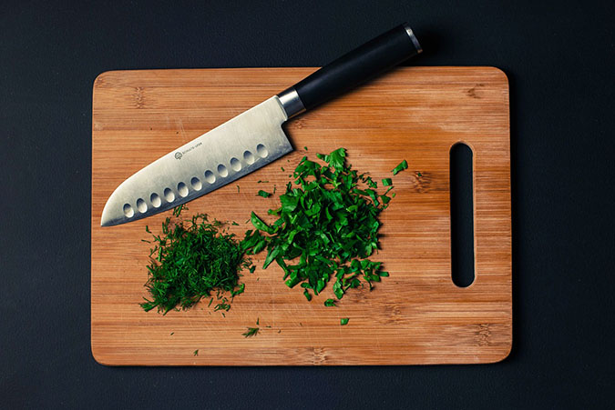 Finely chopped parsley can brighten up salads (The Grow Network)