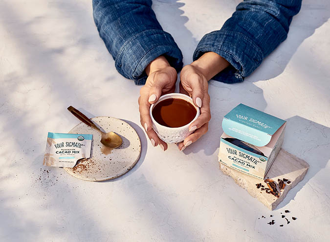 Give Four Sigmatic Mushroom Cacao With Reishi for a Soothing Valentine's Day Gift