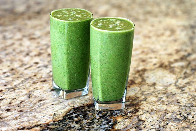 Recipe for stinging nettle smoothie (The Grow Network)