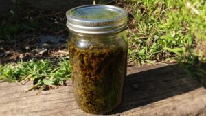 Cold herbal infusions are made like sun tea. (The Grow Network)