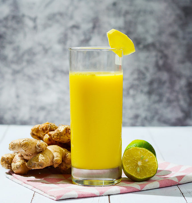 Ginger juice is effective in treating sore throats
