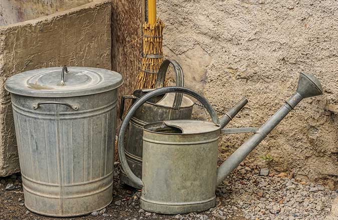 You can make this recipe for manure tea right in your watering can. (The Grow Network)