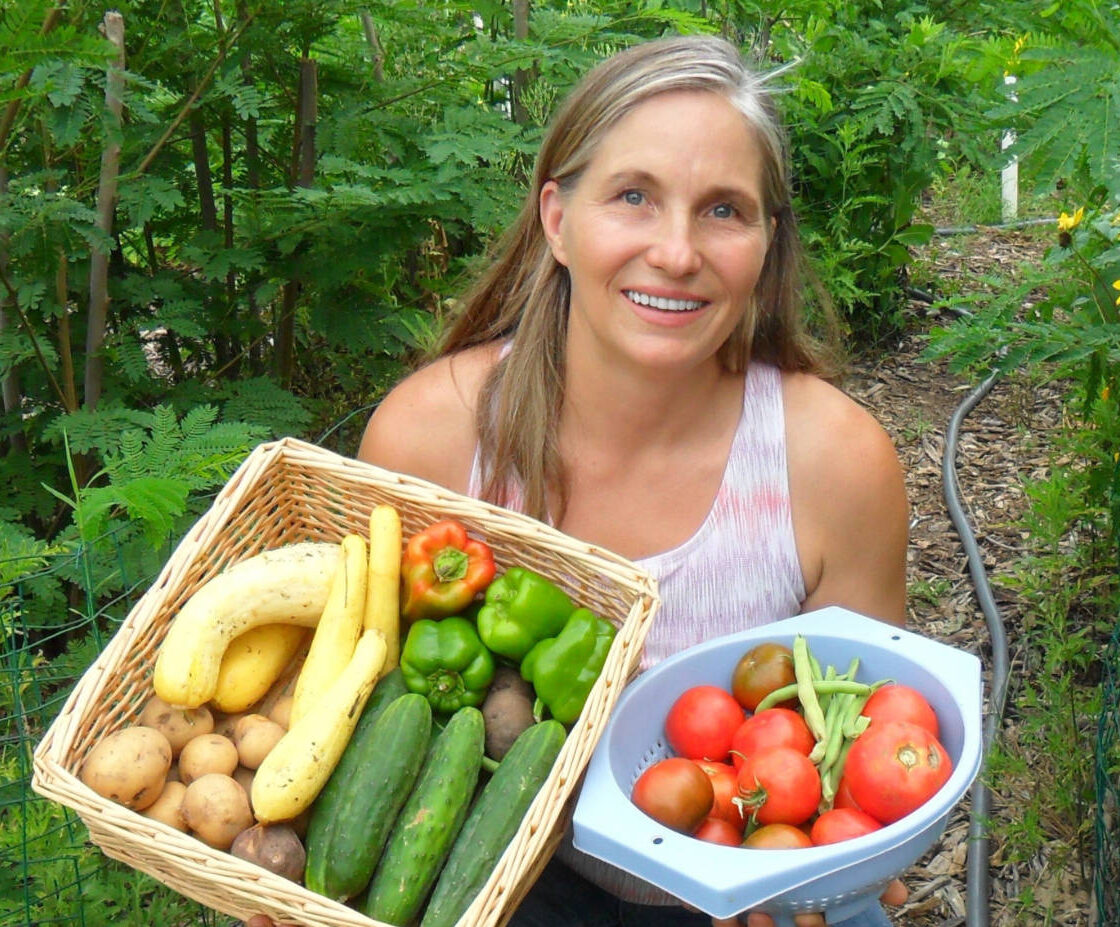 High Res Marjory Holding Veggies