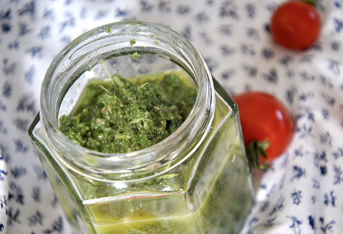 When you're growing arugula, be sure to give this pesto recipe a try. (The Grow Network)