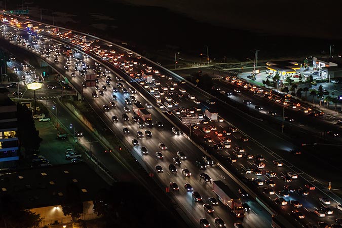 Traffic jams when you're evacuating are a hassle! (The Grow Network)