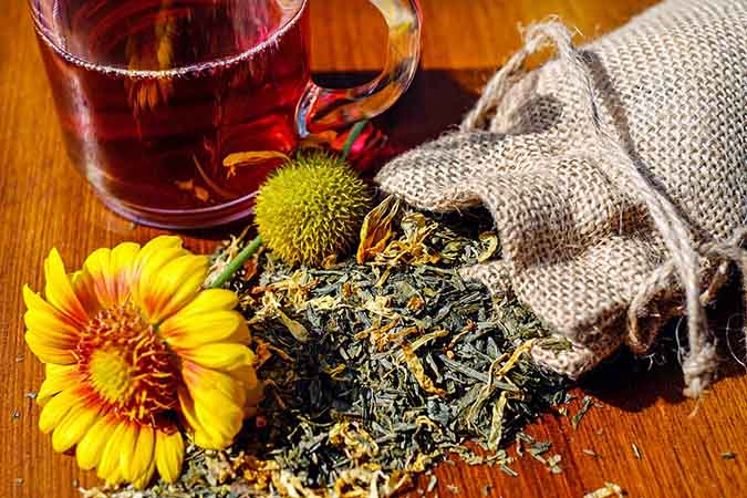 Make a super-charged poultice by mixing the herbs with an herbal tea or decoction instead of just water. (The Grow Network)